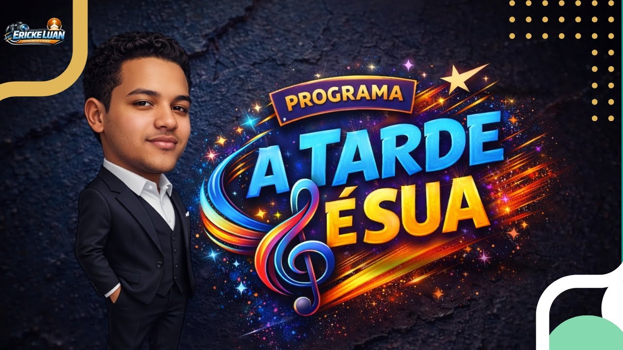 PROGRAMA - A TARDE É SUA - ( EDIÇÃO 15/03/2026 ) AO VIVO