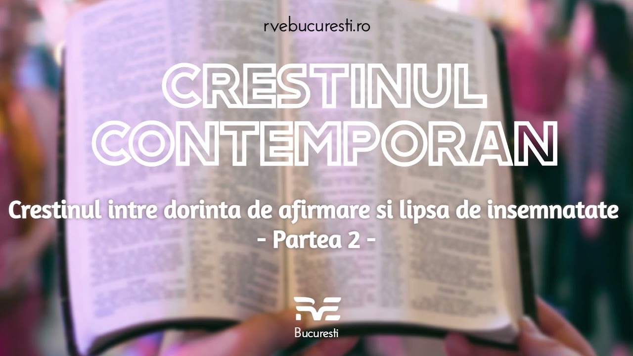 Cristi Pavel | Dorinta de afirmare si lipsa de insemnatate 2/2