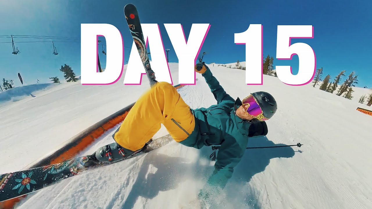 Snowboarder Learns to Ski in 30 Days
