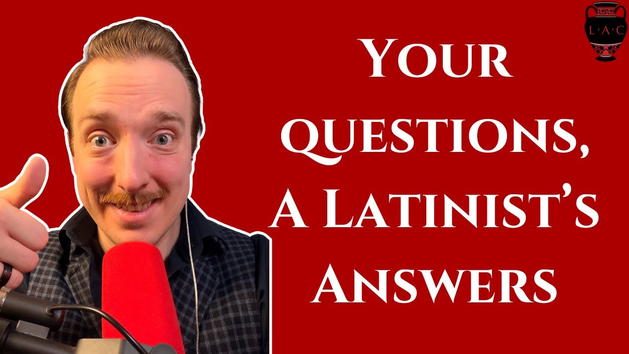 How to practice speaking Latin without a partner and more of your questions