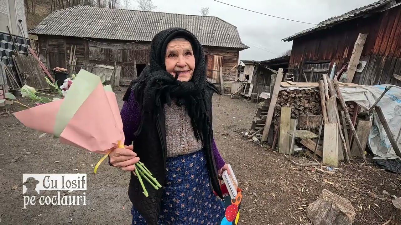 📍 O nouă vizită la bunicuța noastră dragă: lelea TEODORA PURJA (84 de ani) din AGRIEȘ, jud. BN