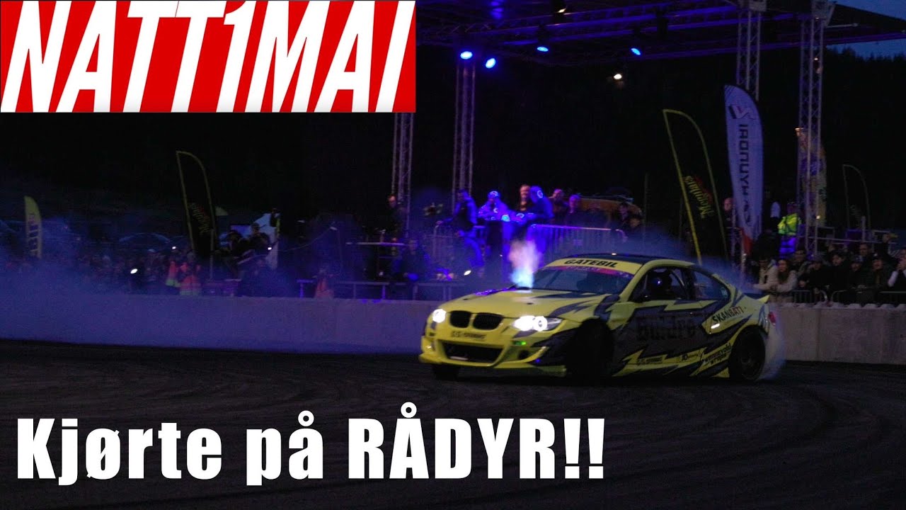KJØRER PÅ RÅDYR! NATT TIL 1.MAI I SKIEN 2024! STOPPET AV POLITIET! / VLOG 195