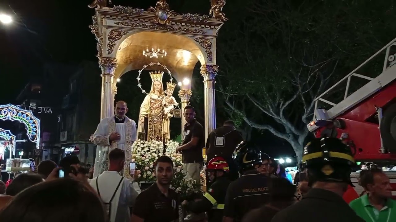 RIONE BARRIERA(CATANIA),20 LUGLIO 2025 FESTA DELLA MADONNA DEL CARMELO