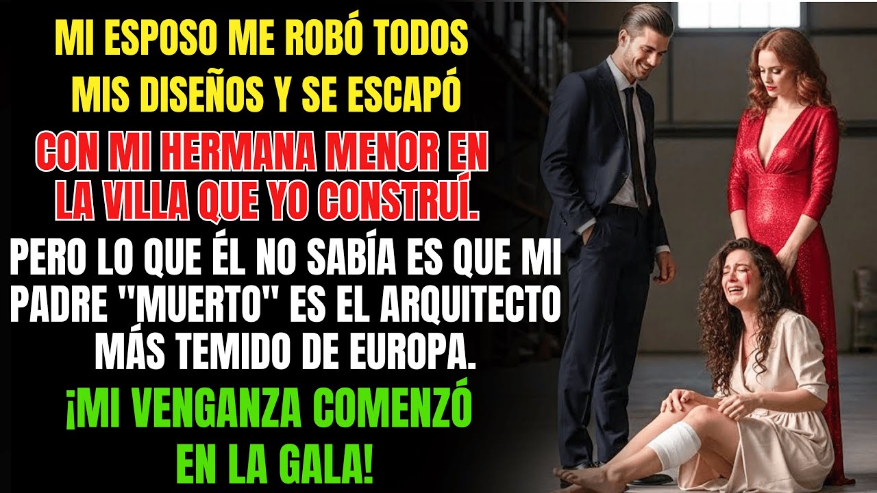 Mi Esposo Me Robó Mis Diseños Y Huyó Con Mi Hermana Pero No Sabe Que Mi Padre Es El Arquitecto...