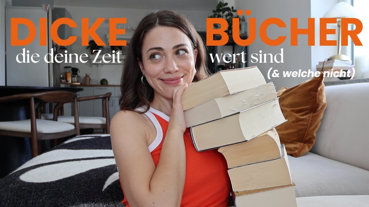 DICKE BÜCHER, die deine Zeit wert sind (...und welche nicht) | Buchempfehlungen