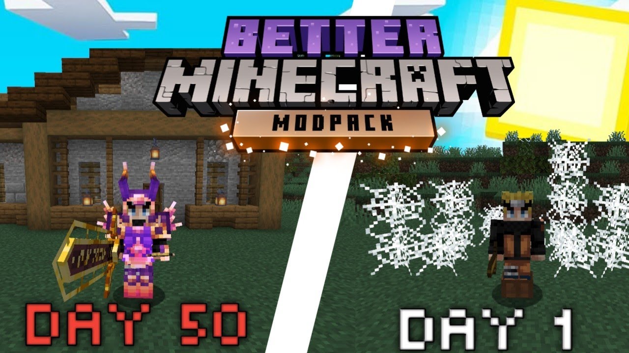 قضيت 50 يوم في مود باك (Better MC)!!؟