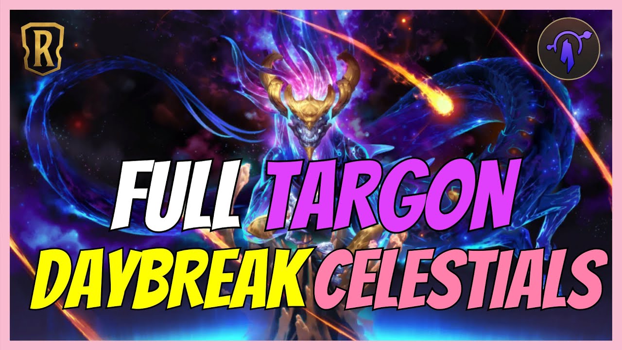 [AURELION SOL LEONA] Daybreak Full Targon Celestial Deck | Legends of Runeterra Gameplay Patch 1.8