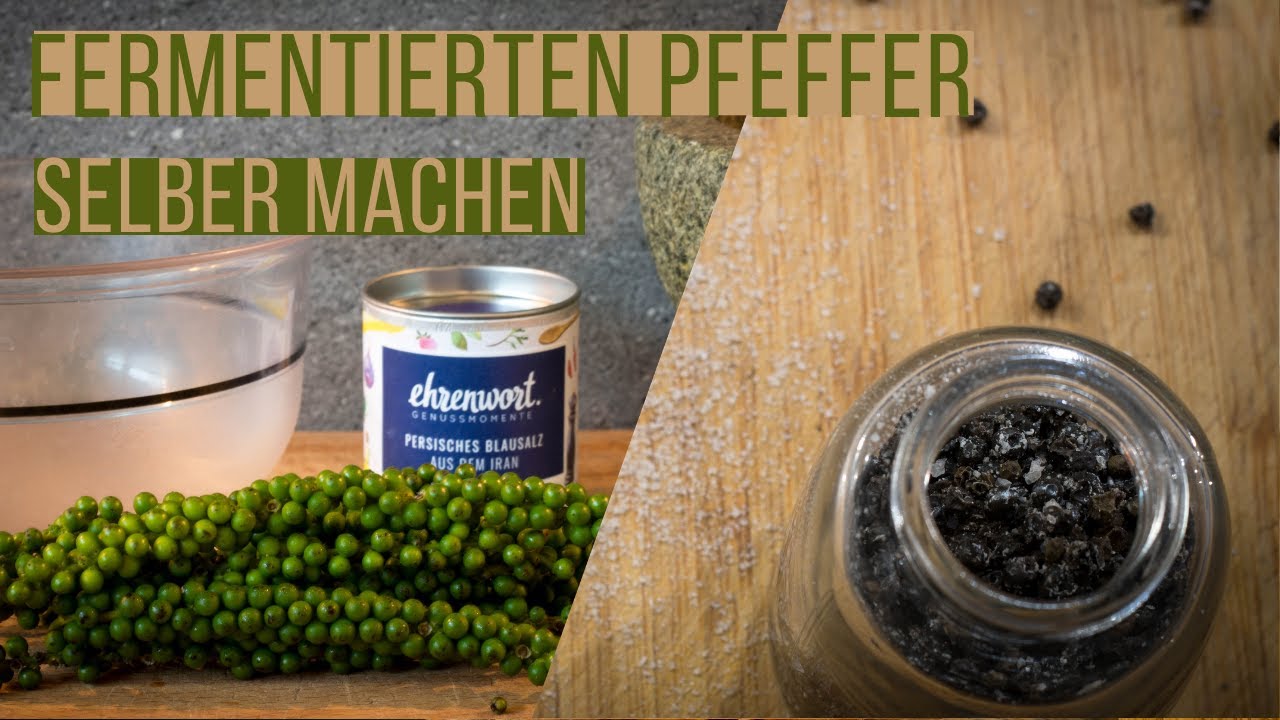 Fermentierten Pfeffer günstig selber machen - Rezept By Daughter & Dad's Sizzlezone