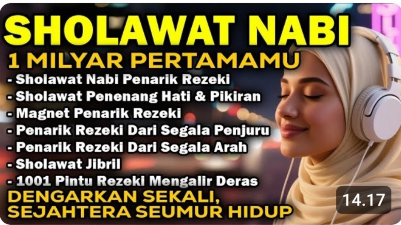 SHOLAWAT NABI MERDU BIKIN ADEM TERBARU 2026 - SHOLAWAT NABI TERPOPULER 2026 PENYEJUK HATI DAN JIWA 