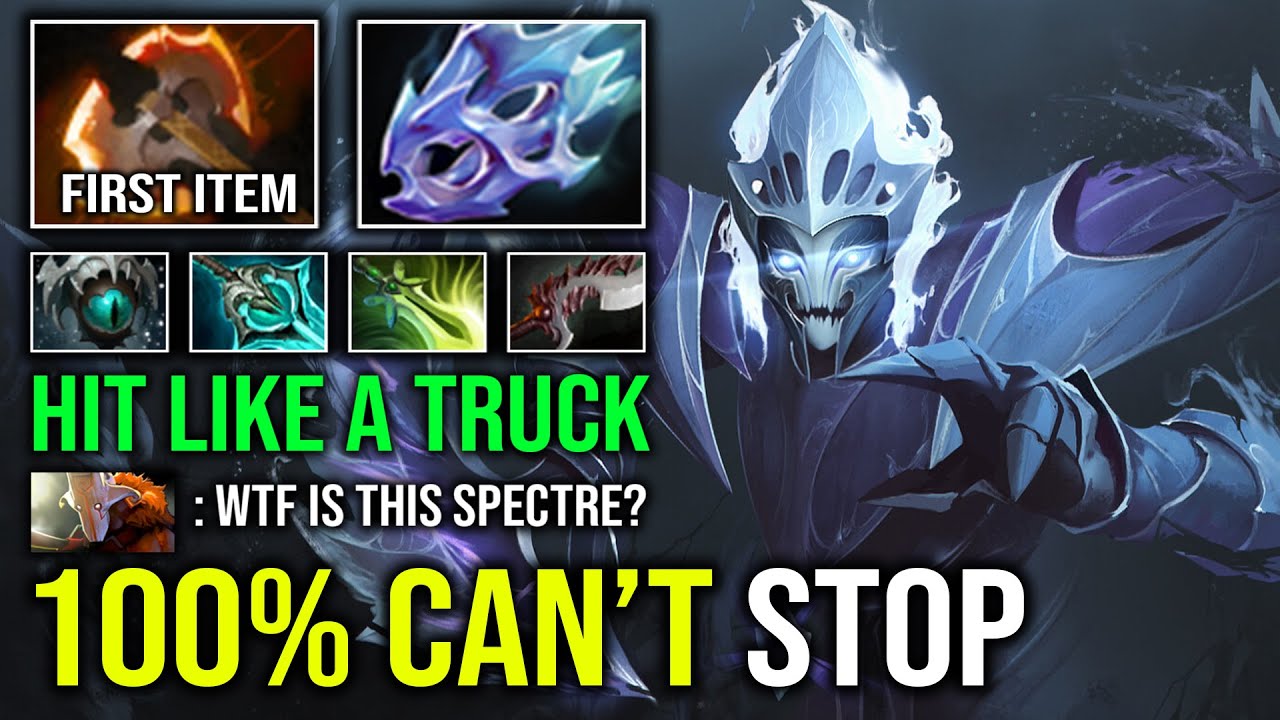 There's Nothing Can Stop Right Click Spectre 70% Cleave Max Desolate Instant Delete Everyone Dota 2
