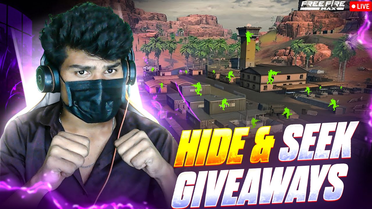 HIDE & SEEK GIVEAWAY #facecam 🔥