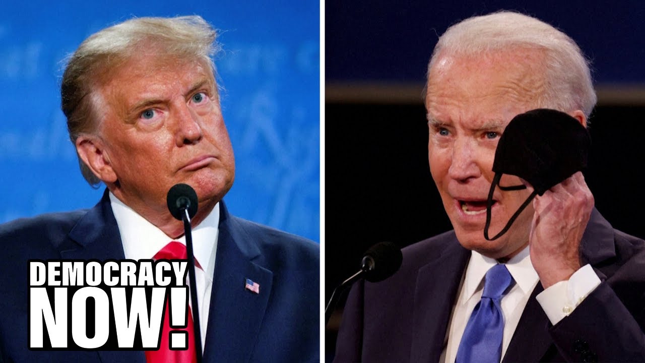 Trump Lies About COVID-19 Risks & Vaccine at Debate as Pandemic Is Tied to 300K Excess U.S. Deaths
