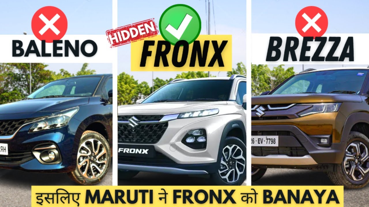 Maruti Suzuki Fronx Vs Baleno Vs Brezza 2023 | Must Watch Before Buy.