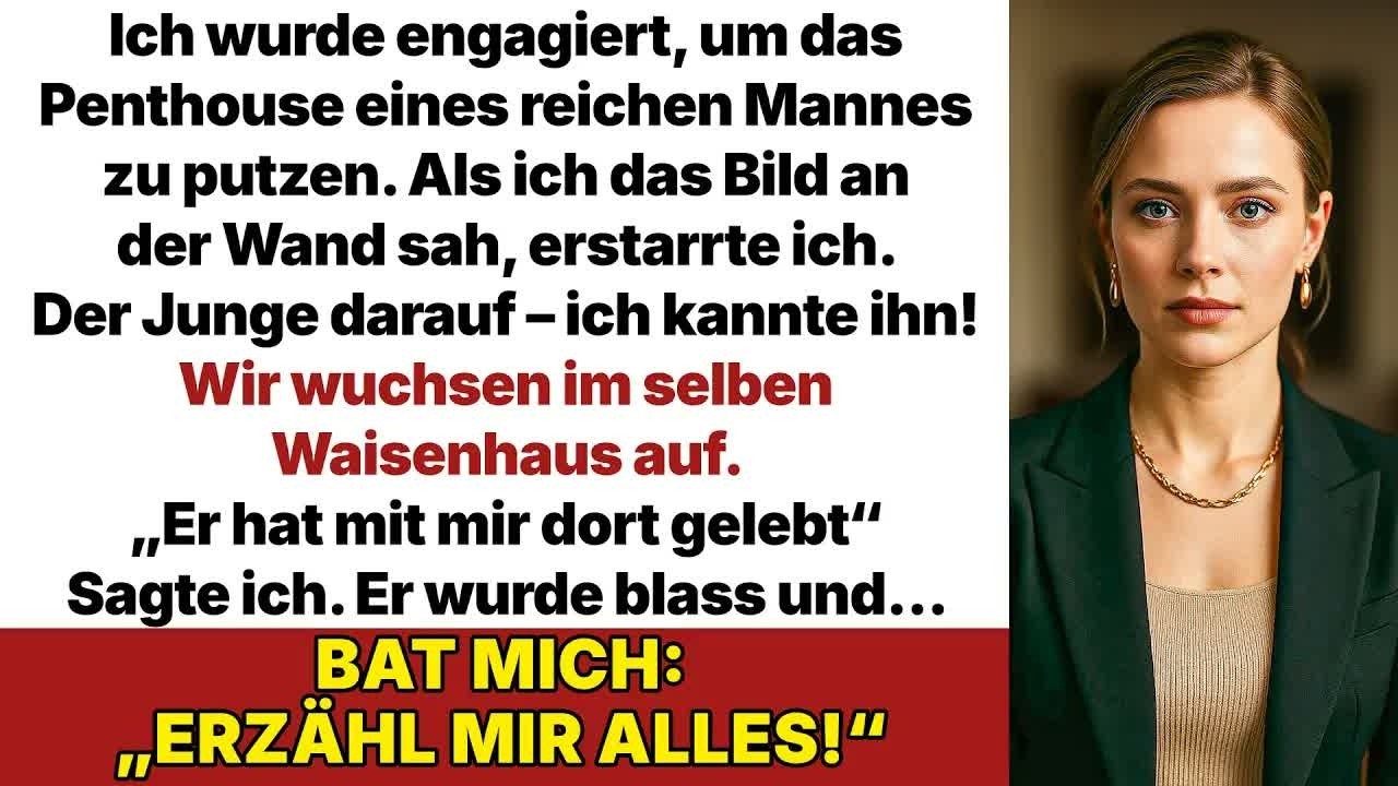 „Herr, dieser Junge lebte mit mir im Waisenhaus!“, rief ich, als ich das Porträt in der Villa