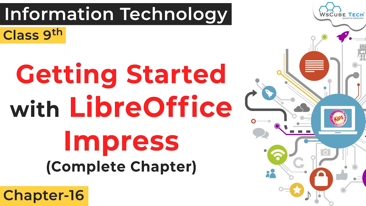 Getting Started with LibreOffice Impress Class 9 IT | Digital Presentation Class 9 IT 402