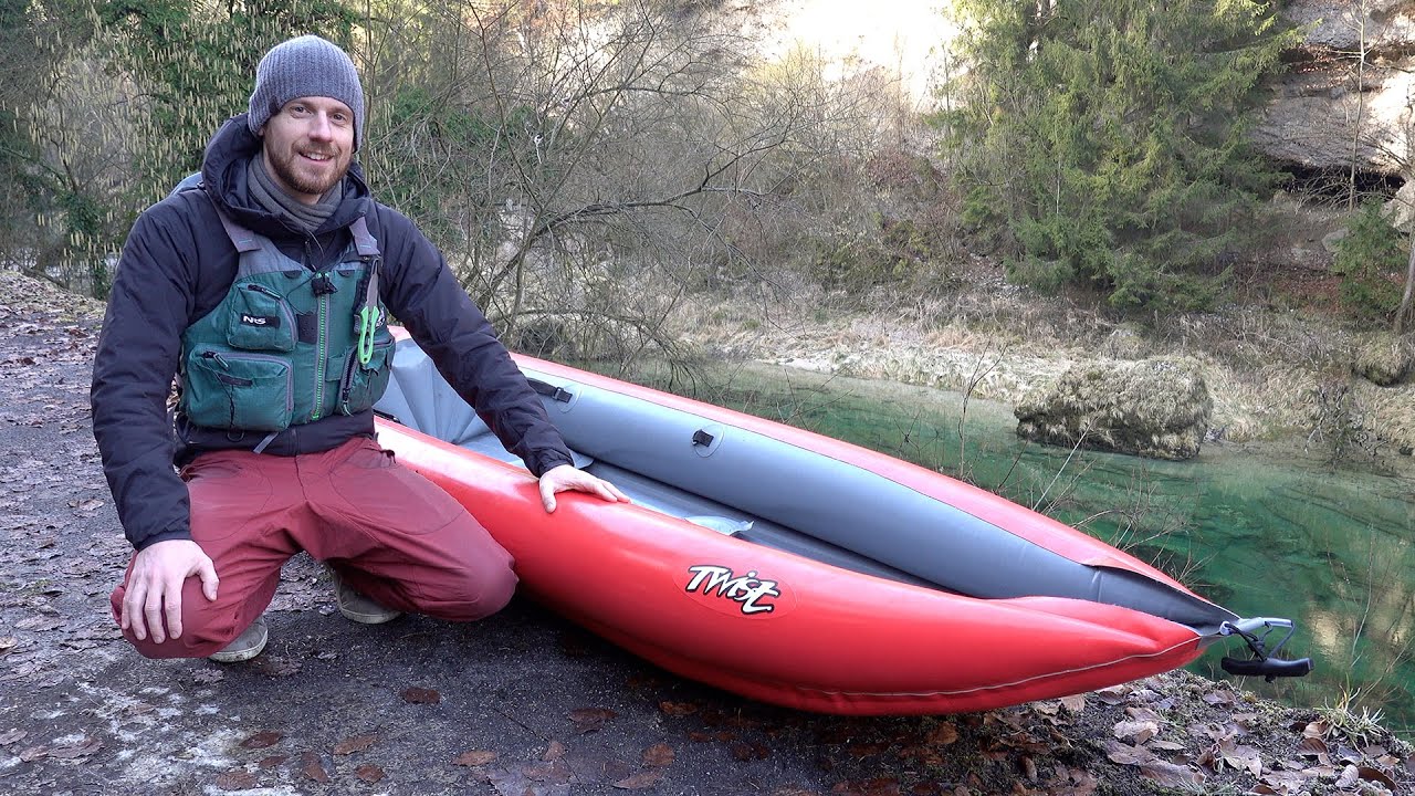 Testpaddeln im Gumotex Twist 2/1