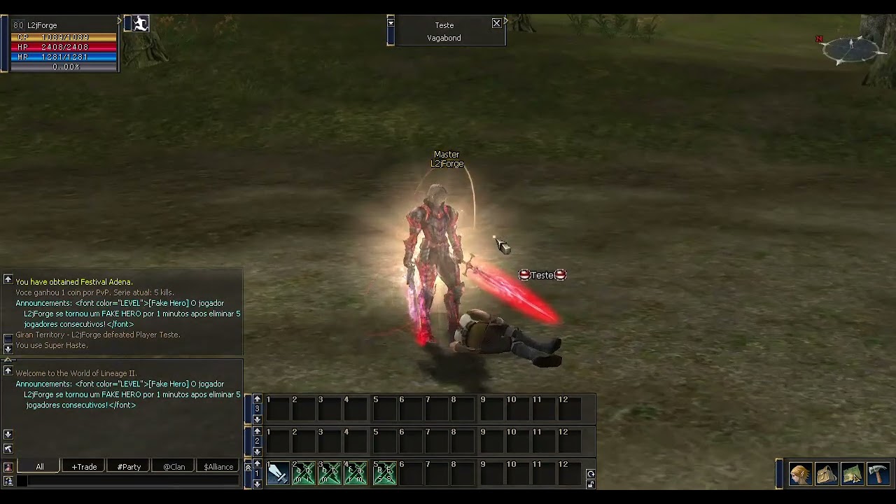🎬 [MOD FAKE HERO] Interlude Lineage 2