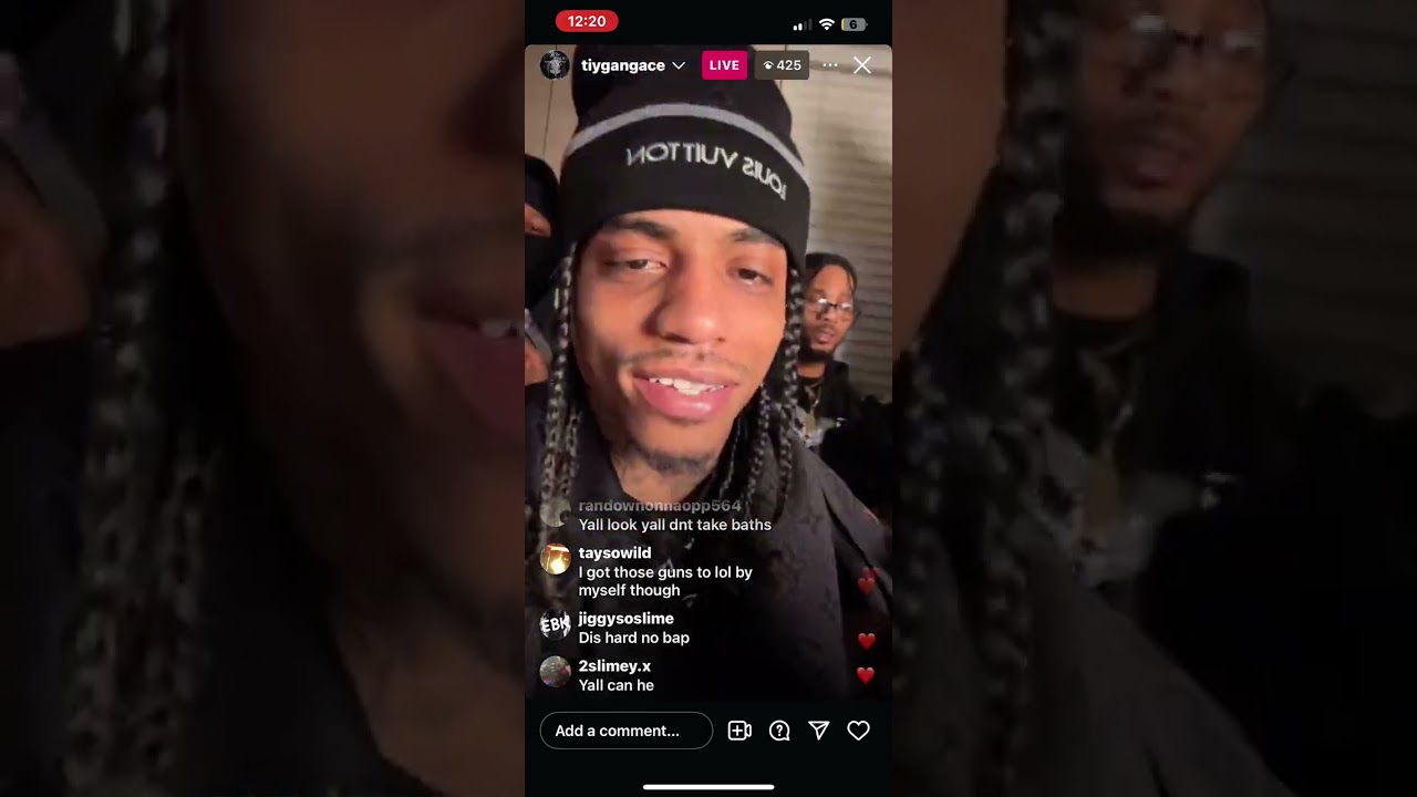 Screwly G Nd TiyGang Ace Dissing OneWayLilSteve In Unreleased Video