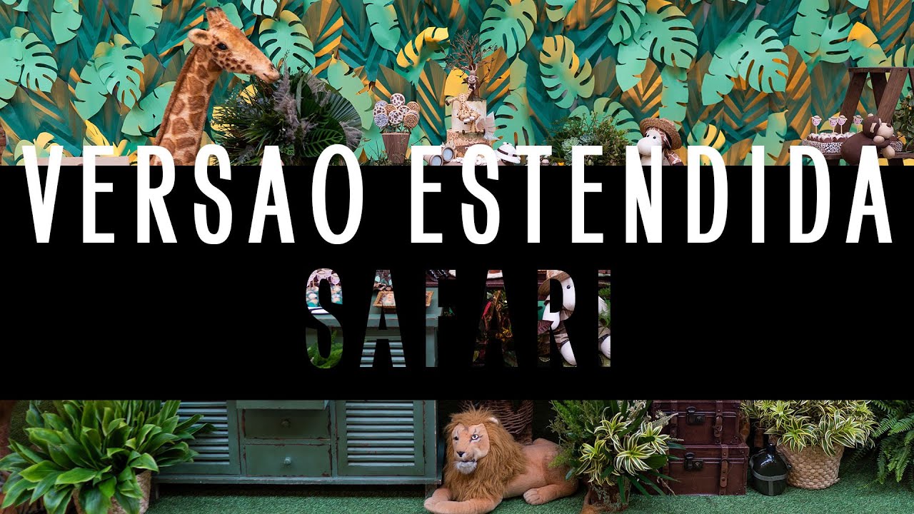 Festa com tema SAFARI