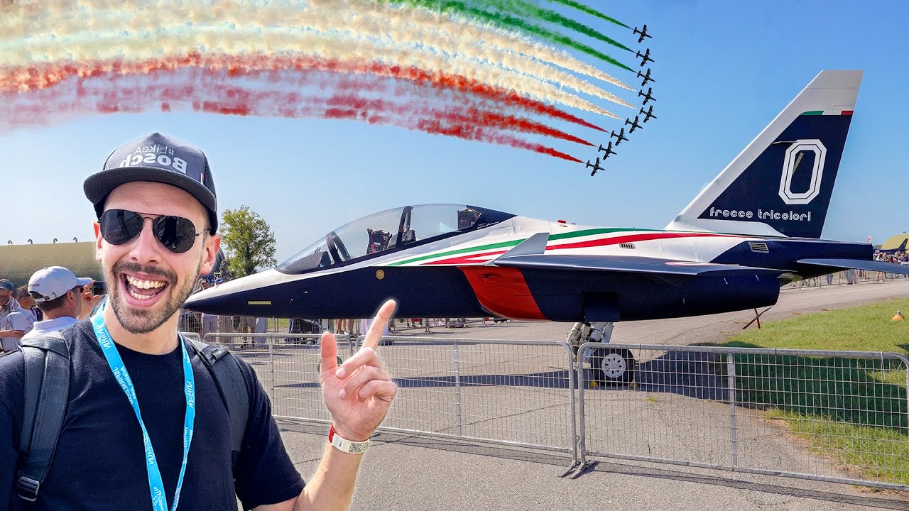 Le NUOVE FRECCE TRICOLORI! - 65º anniversario a Rivolto