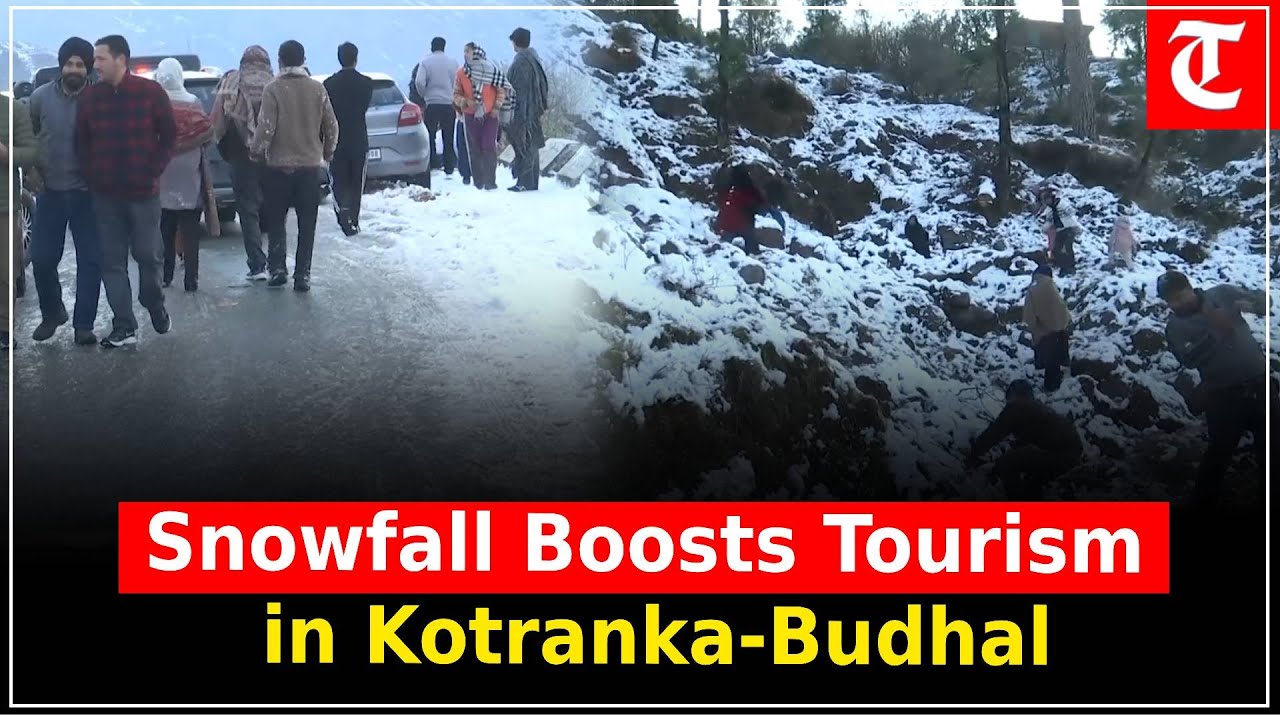 Heavy Snowfall Transforms Rajouri&rsquo;s Kotranka-Budhal into Major Tourist Attraction