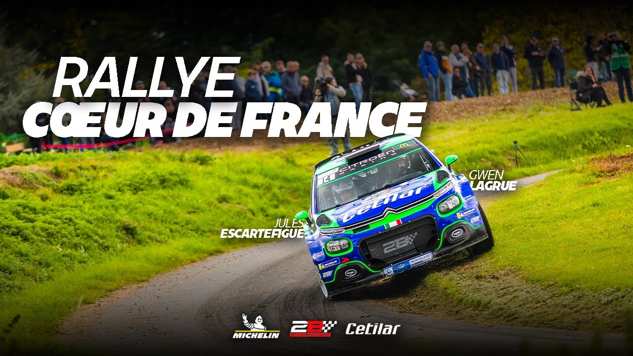 RALLYE COEUR DE FRANCE 2025 - Gwen Lagrue & Jules Escartefigue