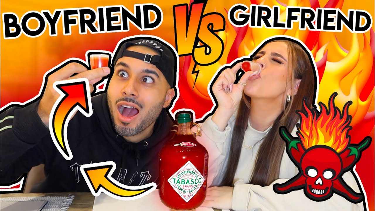 10 IMPOSSIBLE COUPLE Q&A CHALLENGE 🤢🌶🔥