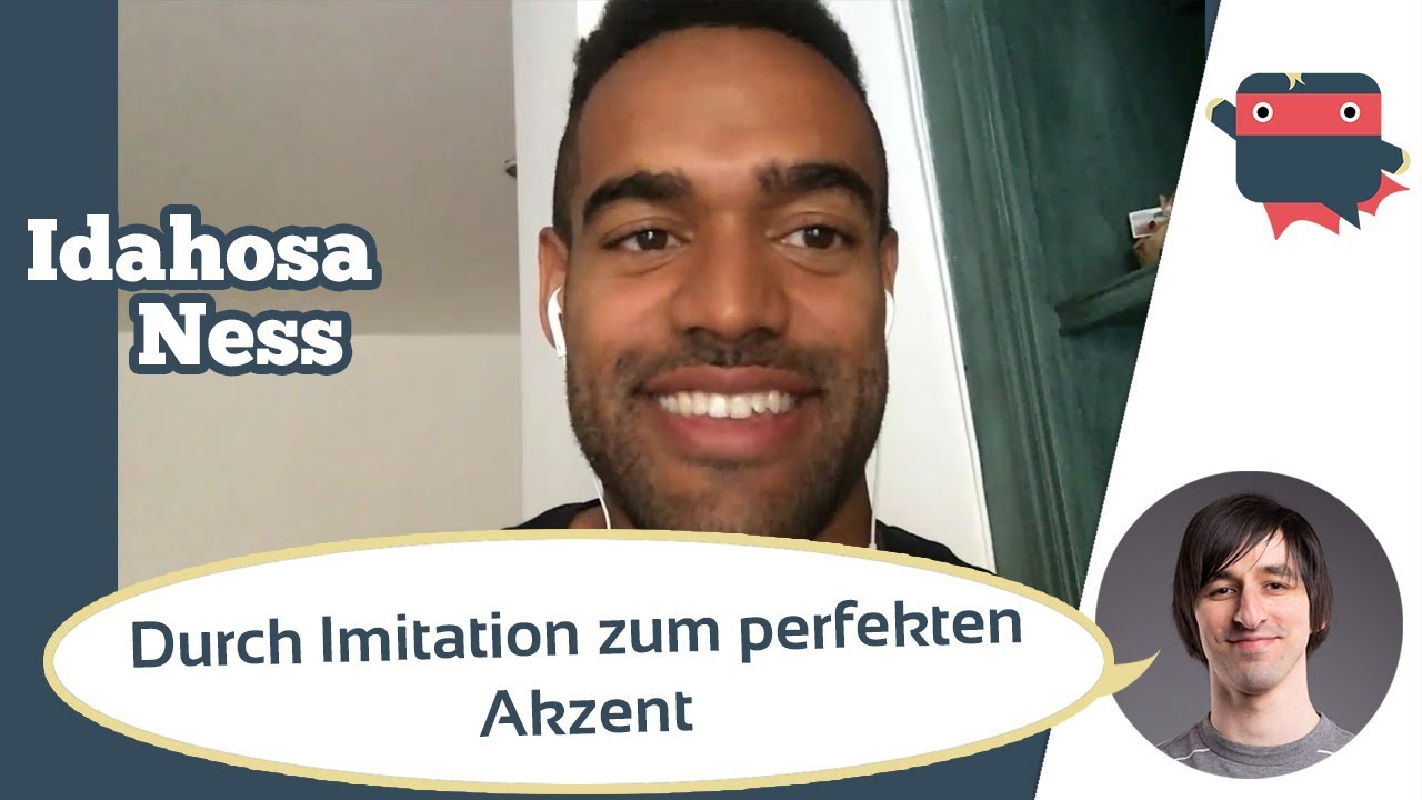 ᐅ Wie kriegst Du den perfekten Akzent und Aussprache? Die Mimic Method von Idahosa Ness