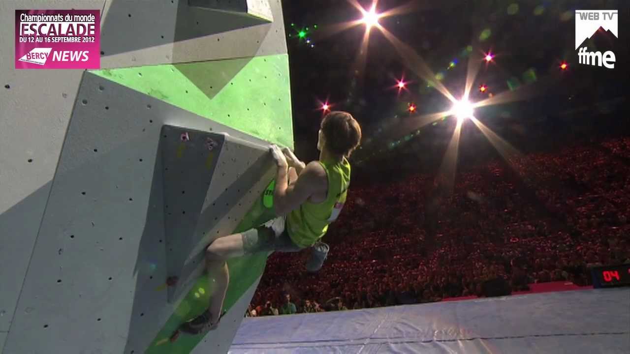 Escalade - Bercy 2012 Finale Bloc Hommes - FFME