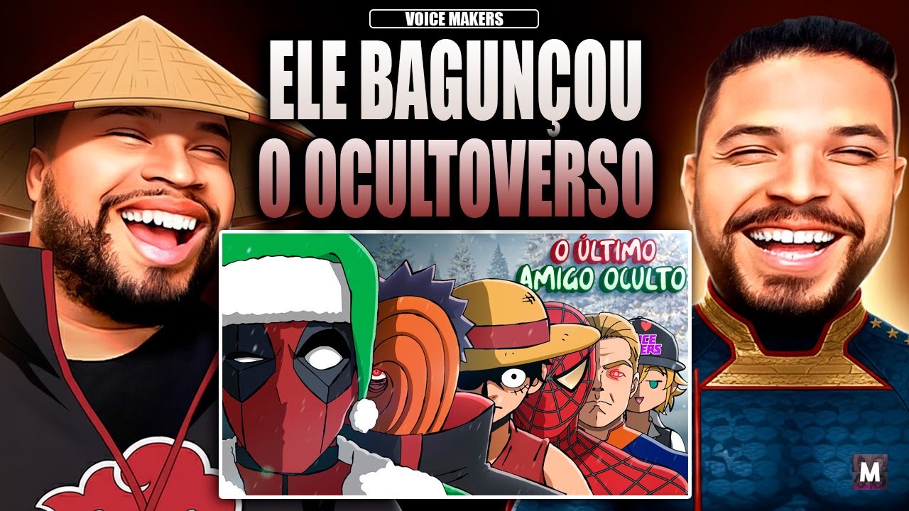 DEADPOOL ATRAVÉS DO AMIGO OCULTOVERSO! | Voice Makers