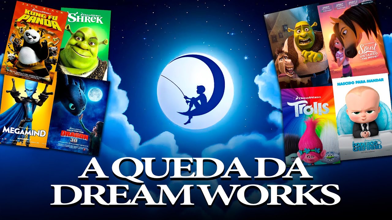 o LAMENTÁVEL DECLÍNIO da DREAMWORKS: Como o ESTÚDIO de SHREK entrou em DECADÊNCIA!