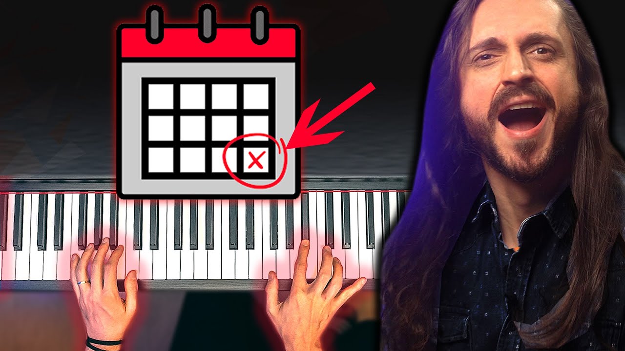 Um exercício para CADA DIA DA SEMANA no teclado/piano