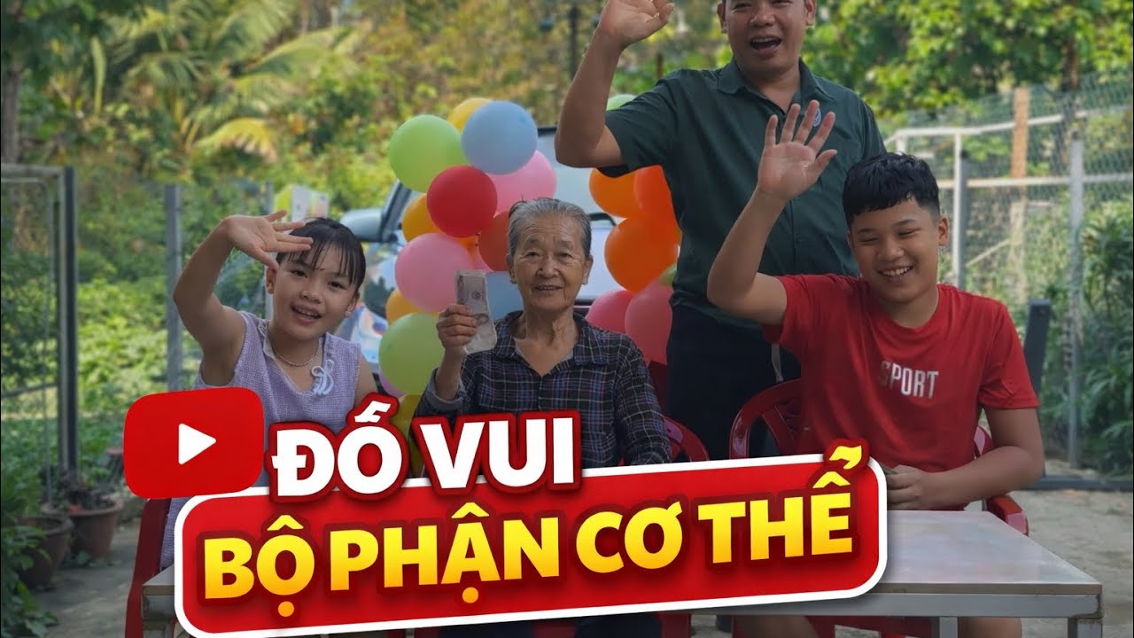 Thử Thách Trí Não – Đố Vui Bộ Phận Cơ Thể Ai Cũng Chơi Được | Lê Tân Official