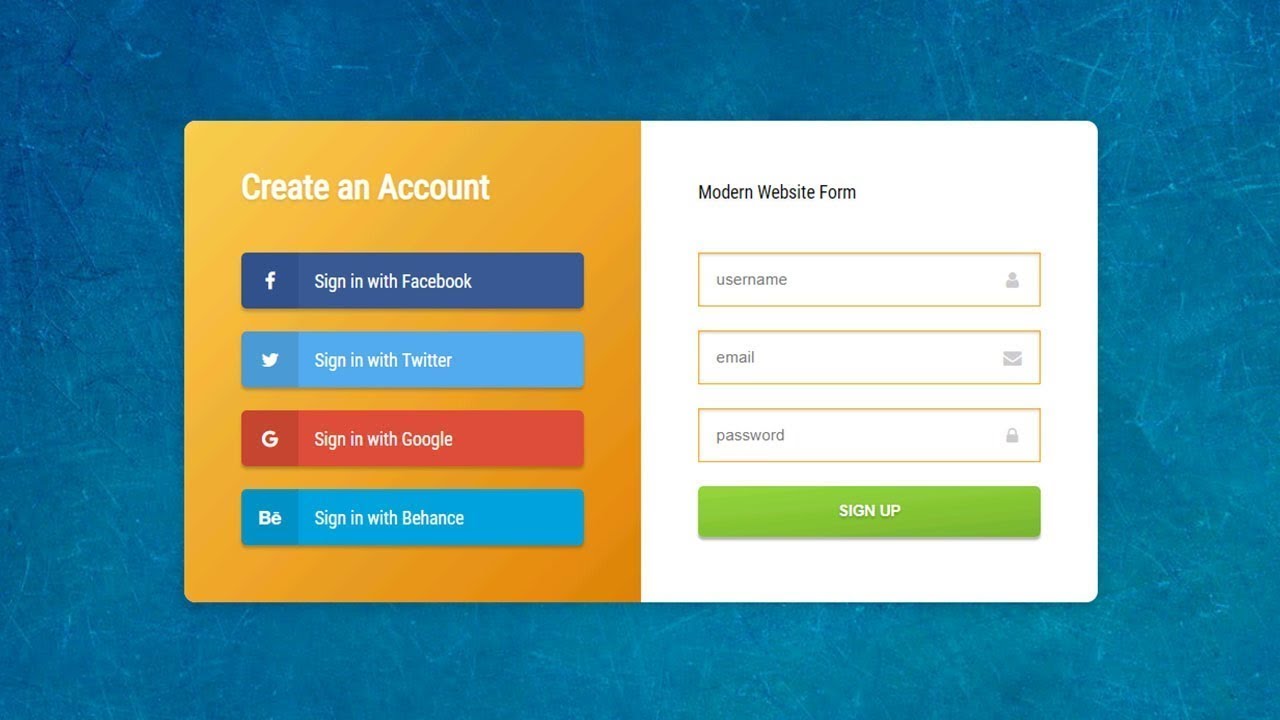 Web Development Course Lecture 12  | Sir Shayan | How to Create Registration Form