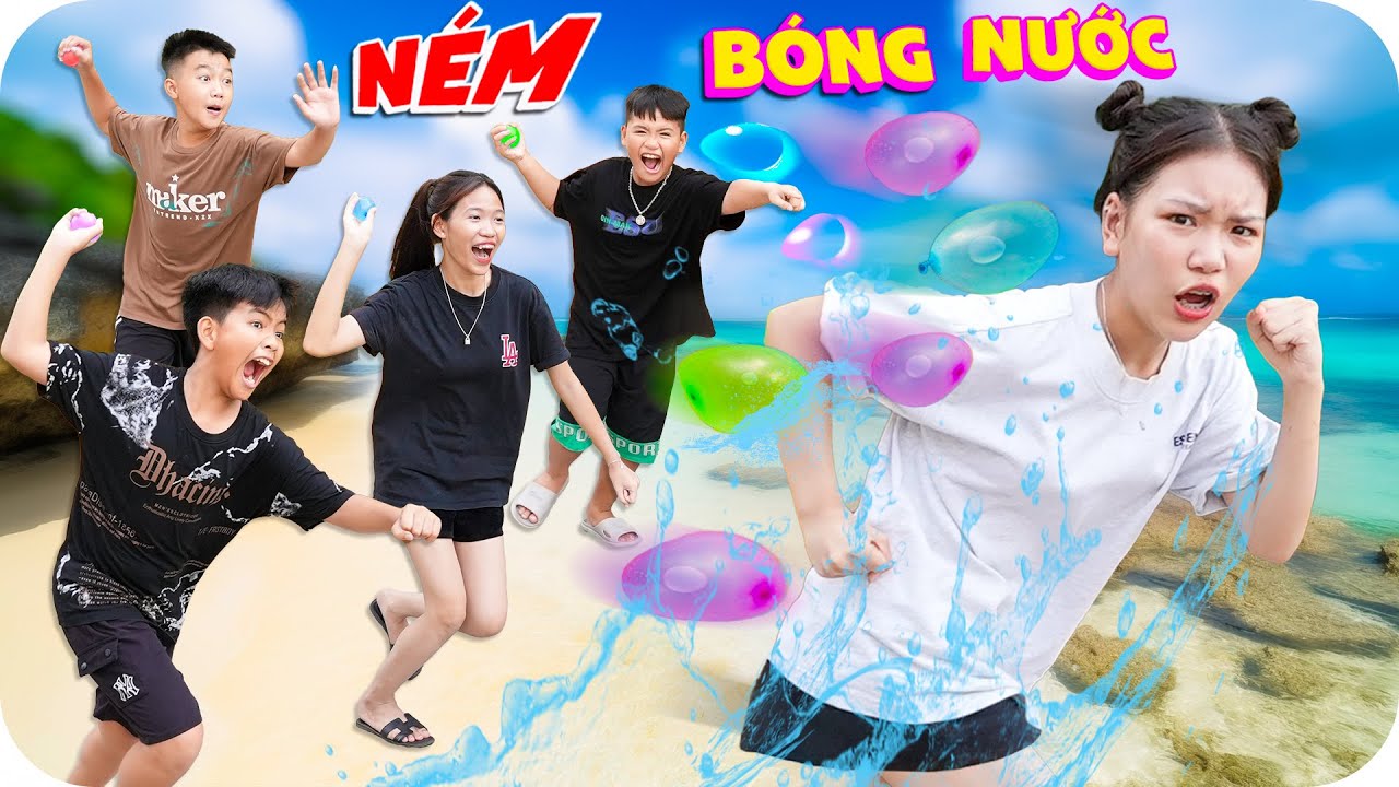 Đại Chiến Bóng Nước | Đập Tan Cái Nóng Mùa Hè | Minh Khoa TV