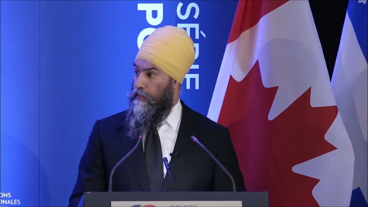 Jagmeet Singh - Plus forts ensemble: Renforcer la résilience du Canada face à une guerre commerciale