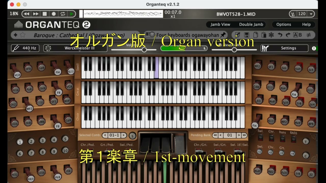 YT95 BWV528