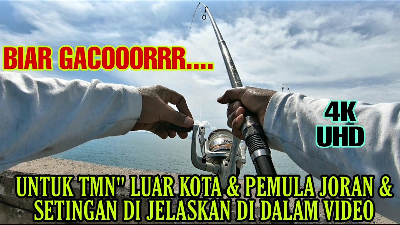 Cara Setingan Mancing Ikan Dasaran Di Pemecah Ombak