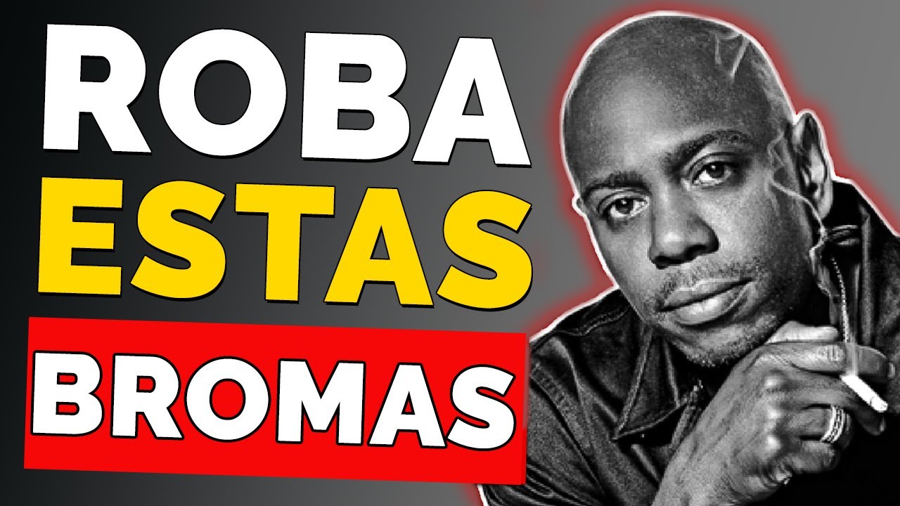Cómo ser GRACIOSO EN CUALQUIER SITUACIÓN - Dave Chappelle
