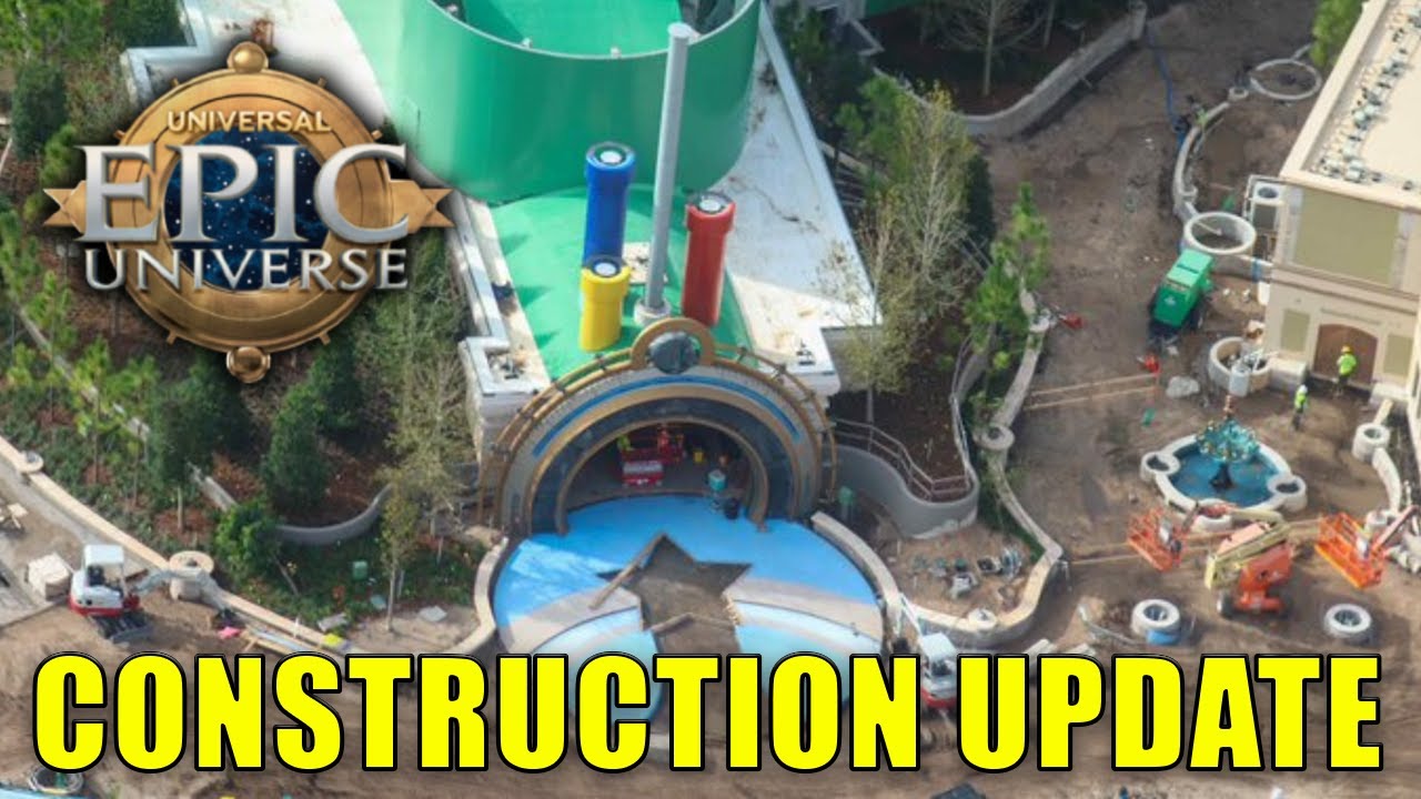 Brand NEW Super Nintendo World Details! | Epic Universe Construction Update | Universal Orlando