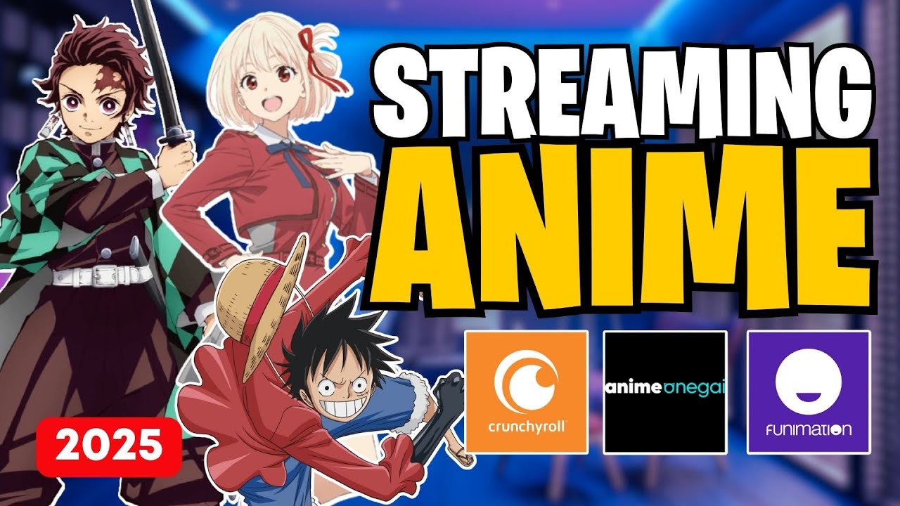 🔎 &iquest;D&Oacute;NDE ver ANIME? 🔥| PLATAFORMAS de STREAMING para VER ANIME | Crunchyroll, Funimation [2025]