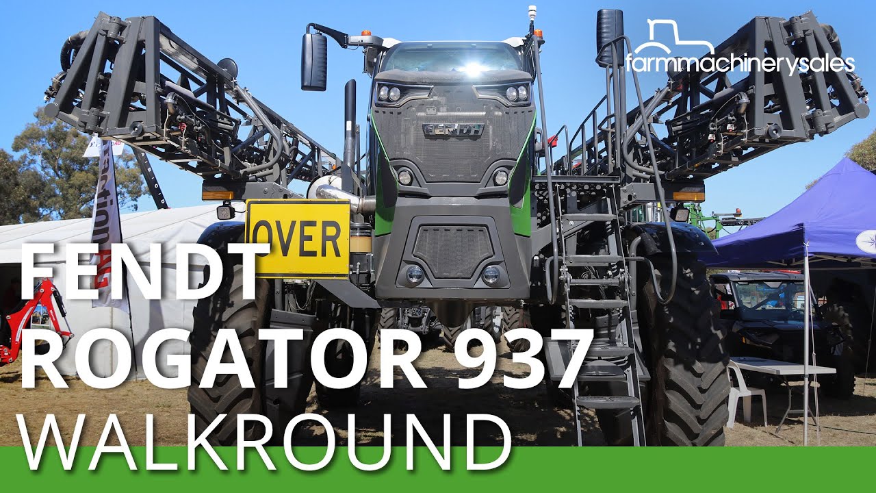 2024 Fendt Rogator Walkaround | 937 sprayer makes Aussie debut at WMFD