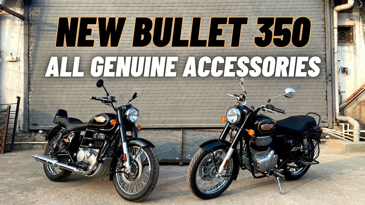 2024 New Royal Enfield Bullet 350 | All Genuine Accessories | Motorxone