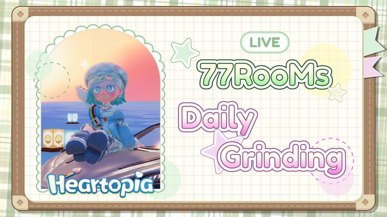 ⦗ Heartopia ⦘ NGEJAR KETINGGALAN GRINDING :) | VTUBER ID