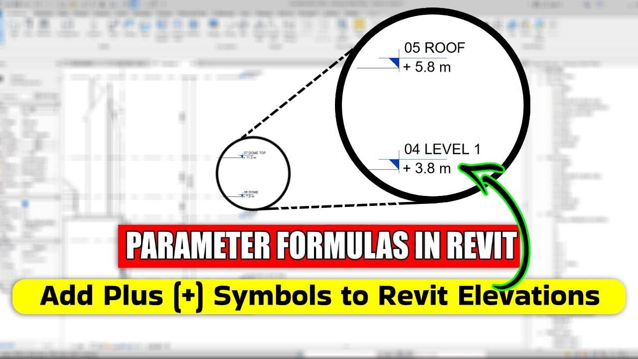 How to Add Plus (+) Symbol to Revit Elevation | Quick Tutorial