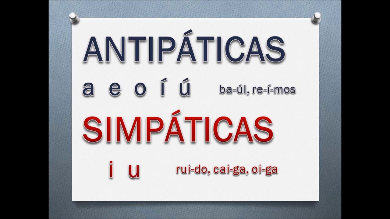 DIPTONGOS E HIATOS, EL TRUCO DEFINITIVO PARA SABER CU&Aacute;NDO LLEVAN TILDE