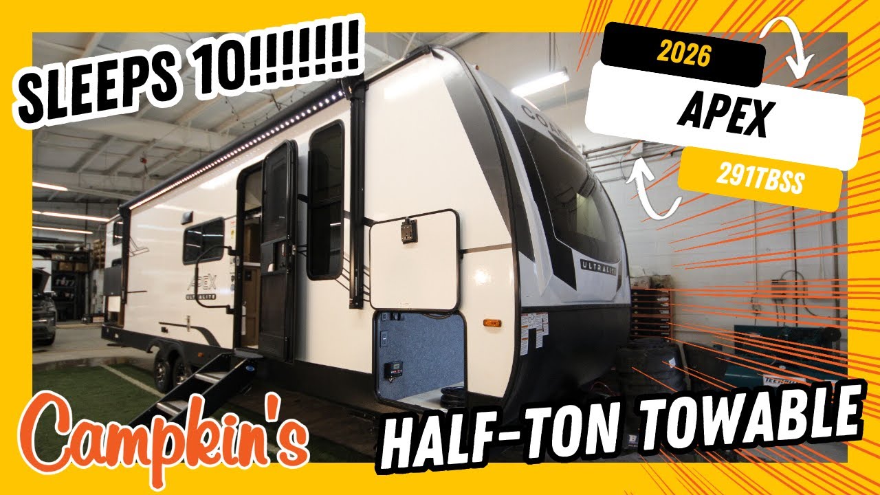 2026 APEX 291TBSS - A GREAT CAMPER FOR FAMILIES!!!!!