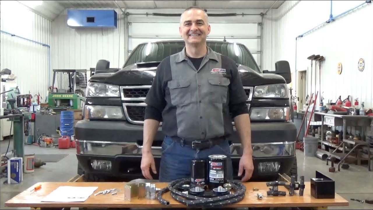 2001-2010 Chevrolet Duramax Diesel Amsoil BMK27 By Pass Filter Installation