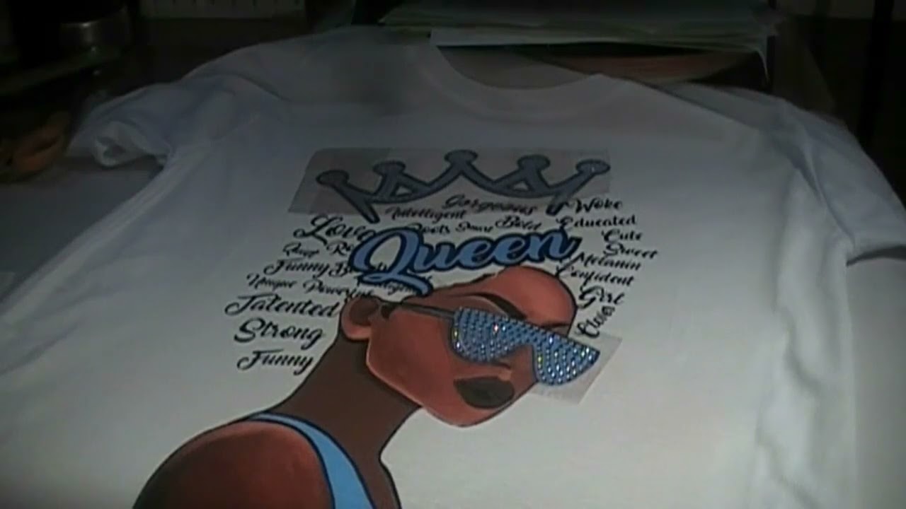 Sublimation meets Rhinestones