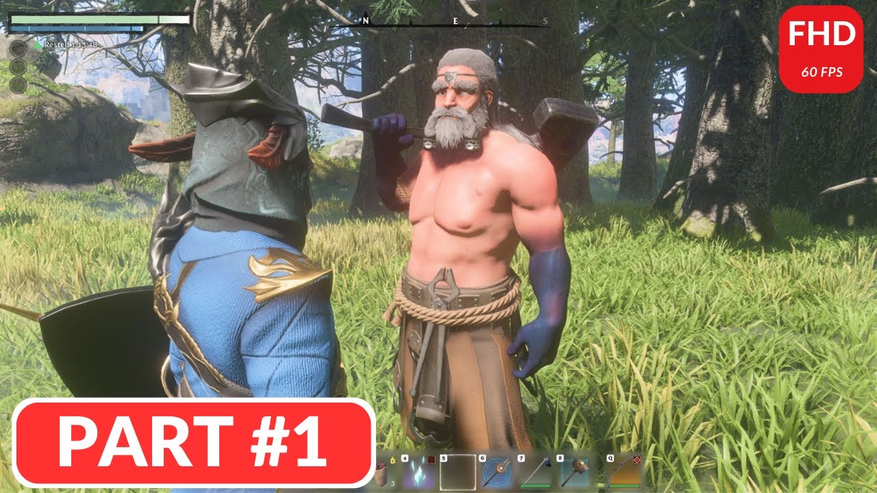 Surviving the Mist | My First Hour in Enshrouded Awaken the Blacksmith